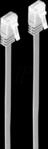 SHVP SP711-SL - Cat.6 Flachkabel U/UTP, slim, grau, 1 m