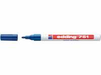EDDING 751BL - Lack Marker, 1,0 - 2,0 mm, blau