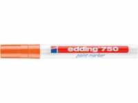 EDDING 750OR - Lack Marker, 2,0 - 4,0 mm, orange
