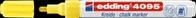 EDDING 4095NGE - Kreidemarker, 2 mm - 3 mm, neongelb