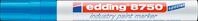 EDDING 8750BL - Industrie Lack Marker, 2,0-4,0 mm, blau