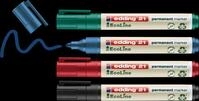 EDDING 21/4S - Permanentmarker, umweltfreundlich, 4-farbig sortiert