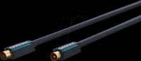 CLICK 70402 - IEC Anschlu&szlig;kabel, Stecker <> Buchse, 3m