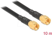DELOCK 88893 - HF Antennenkabel, SMA Stecker > SMA Stecker, 10 m