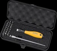 WIHA 33848 - ESD Bit-Satz SYSTEM 4, gemischt, 26-teilig