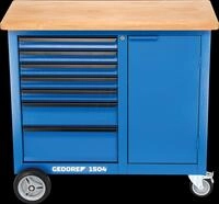 GEDO 1504 0511 - Rollwerkbank mit 7 Schubladen