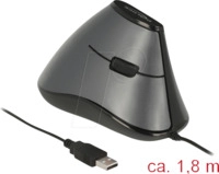 DELOCK 12527 - Maus (Mouse), Kabel, vertikal, Rechtsh&auml;nder