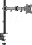 LOGILINK BP0021 - Monitor Halter, 1 Display, 13" - 27", 428 mm, Tischmontage