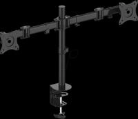 PM-OFFICE-02 - Monitor-Halter, 2 Displays, Tischmontage, bis 8 kg, 13" - 27"
