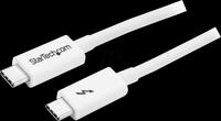 ST TBLT3MM1MW - Thunderbolt 3 Kabel, USB Type-C, 20 Gbit/s 1,0 m, wei&szlig;