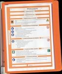 DURABLE 555109 - Sichttafelsystem VARIO&reg; WALL 5, Set, orange