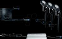 PLM 93696 - Plug&Shine Basisset Erdspie&szlig; Sting IP67, 3000K, 3x6 W dimmbar