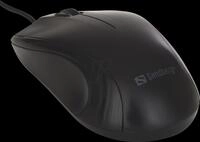 SANDBERG 631-01 - Maus (Mouse), Kabel, USB, schwarz