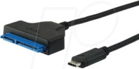 EQUIP 133456 - USB Type-C zu SATA 6Gb Stecker f&uuml;r 2,5" SSD/HDD Adapter