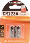 ANS 1510-0023 - Lithium Batterie, CR123A, 2er-Pack