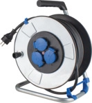 AS-SCHWABE 10313 - Iron&shy;Coat Kabeltrommel mit Gummileitung, 25 m