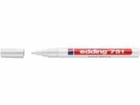 EDDING 751WS - Lack Marker, 1,0 - 2,0 mm, weiß