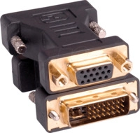 ROLINE 12033105 - DVI Adapter, DVI Stecker auf VGA Buchse