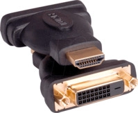 ROLINE 12033115 - HDMI Adapter, HDMI Stecker auf DVI Buchse