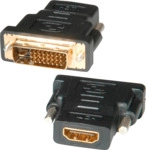 ROLINE 12033116 - HDMI Adapter, HDMI Buchse auf DVI Stecker