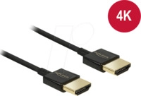 DELOCK 84786 - High Speed HDMI Kabel mit Ethernet, 4K, 0,5 m