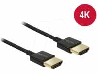 DELOCK 84771 - High Speed HDMI Kabel mit Ethernet, 4K, 1 m