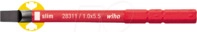WIHA 34581 - Bit Schlitz, 5,5 x 75 mm, SoftFinish&reg; electric slimBit