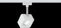 PLM 95511 - URail LED Schienenspot Cube, 589,1 lm, 8 W, 4000 K, ws/chrom