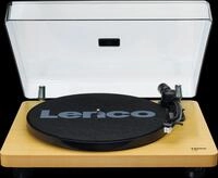 LENCO L-30WD - Plattenspieler, USB, holz