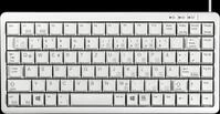 G84-4100LCADE-0 - Tastatur, USB, grau, kompakt