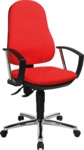 TST SUPPORTPD RO - Topstar B&uuml;rostuhl Support&reg; P Deluxe, rot