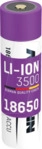 ANS 1307-0001 - Industriezelle, Li-Ion, 18650, 3,6 V, 3500 mAh, Button Top