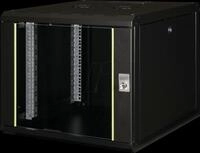 DIGI 1909U66SW - 19" Wandgeh&auml;use, 9HE, 600 mm Tiefe, schwarz