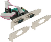 DELOCK 89641 - Delock PCIe x1 > Seriell 2x RS-232 High Speed 921K POS 9-bit