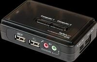 ST SV211KUSB - 2-Port KVM Switch, VGA