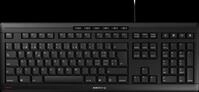JK-8500CH-2 - Tastatur, USB, schwarz, CH