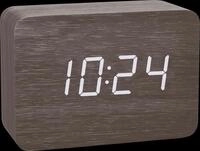 TFA 60254901 - Design Funk-Wecker in Holz-Optik