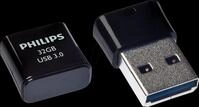 PHI FM32FD90B - USB-Stick, USB 3.0, 32 GB, Pico Edition Midnight Black