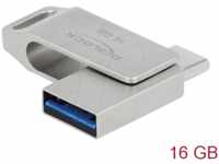 DELOCK 54073 - USB-Stick, USB 3.2, 16 GB, USB-C/USB-A