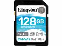 SDG3/128GB - SDXC-Speicherkarte, 128 GB SDXC Canvas Go Plus