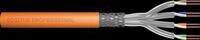 DIGITUS D1743VH1 - Verlegekabel Cat.7, S/FTP, 1200 MHz, orange, 100 m