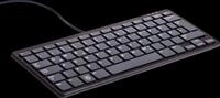 RPI KEYBRD DE BG - Raspberry Pi - Tastatur, DE, schwarz/grau