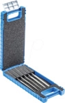 PFERD 15842052 - Diamant-Nadelfeilen-Set 5-tlg, 140mm, D126 (mittel)
