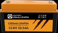LIO LI1210LX - Lithium-Akku, LiFePO4, 12,8 V, 10,5 Ah, BMS