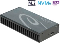 DELOCK 42000 - Externes M.2 NVMe SSD Geh&auml;use mit USB 3.2