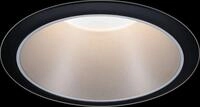 PLM 93407 - Einbauleuchte LED Cole, 1 x 6,5 W, 2700 K, schwarz/silber