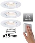PLM 92971 - Einbauleuchte Mini Nova Plus Coin, 3x4,2 W, 2700 K , 15&deg;, wei&szlig;
