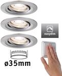 PLM 92973 - Einbauleuchte Mini Nova Plus Coin, 3x4,2 W, 2700 K , 15&deg;, eisen