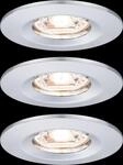 PLM 94303 - Einbauleuchte Nova mini Coin, 3 x 4 W, 2700 K, Chrom
