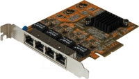 ST 1000SPEX43 - Netzwerkkarte, PCI Express x4, Gigabit Ethernet, 4 x RJ45